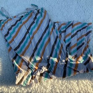 Fox girls dress Moto wear striped dress